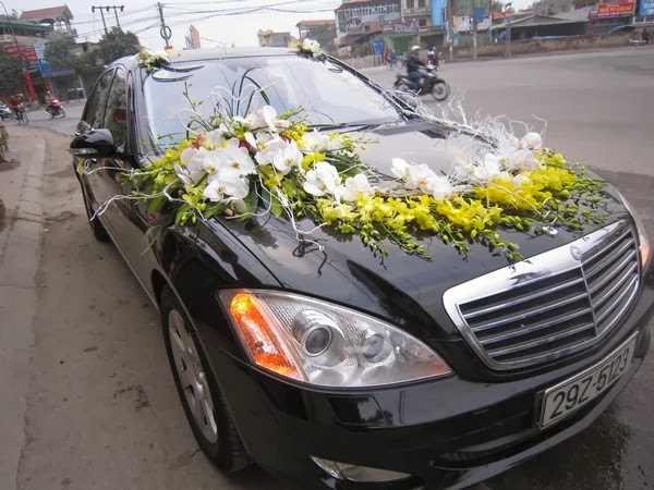 Cho thuê xe cưới VIP Mercedes S500