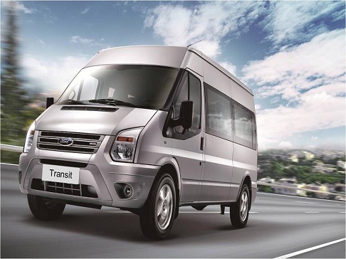 Xe đưa đón nhân viên Ford Transit Luxury