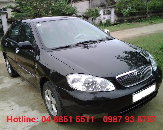 Cho thuê xe 4 chỗ Toyota Altis