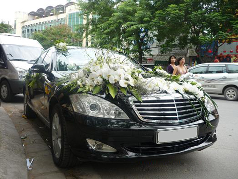 Cho thuê xe cưới VIP Mercedes S500-02