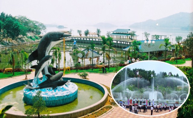 cho thuê xe đi  du lịch  hồ núi cốc
