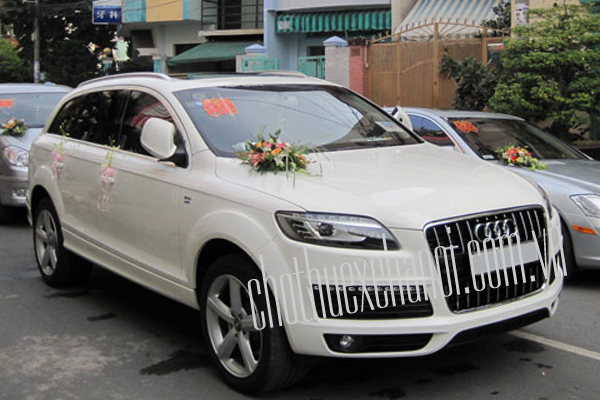 Cung cấp xe VIP audi Q7 để đi du lịch, thuê xe cưới, thuê xe hội nghị