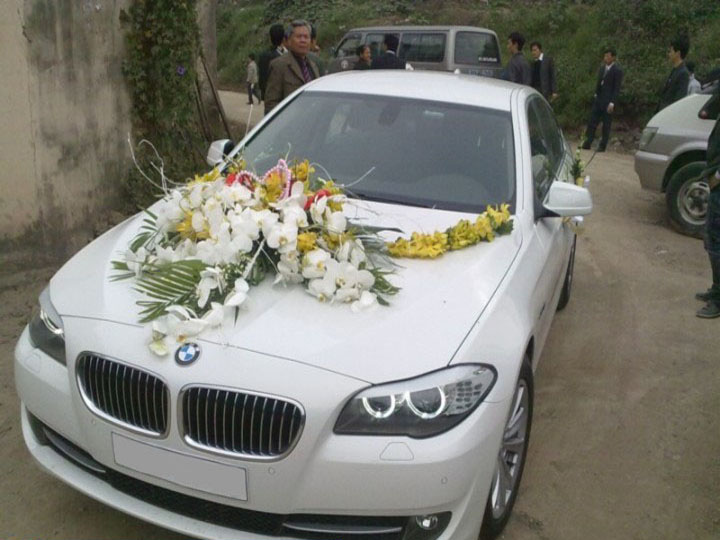 cho  thuê xe cưới BMW 523i